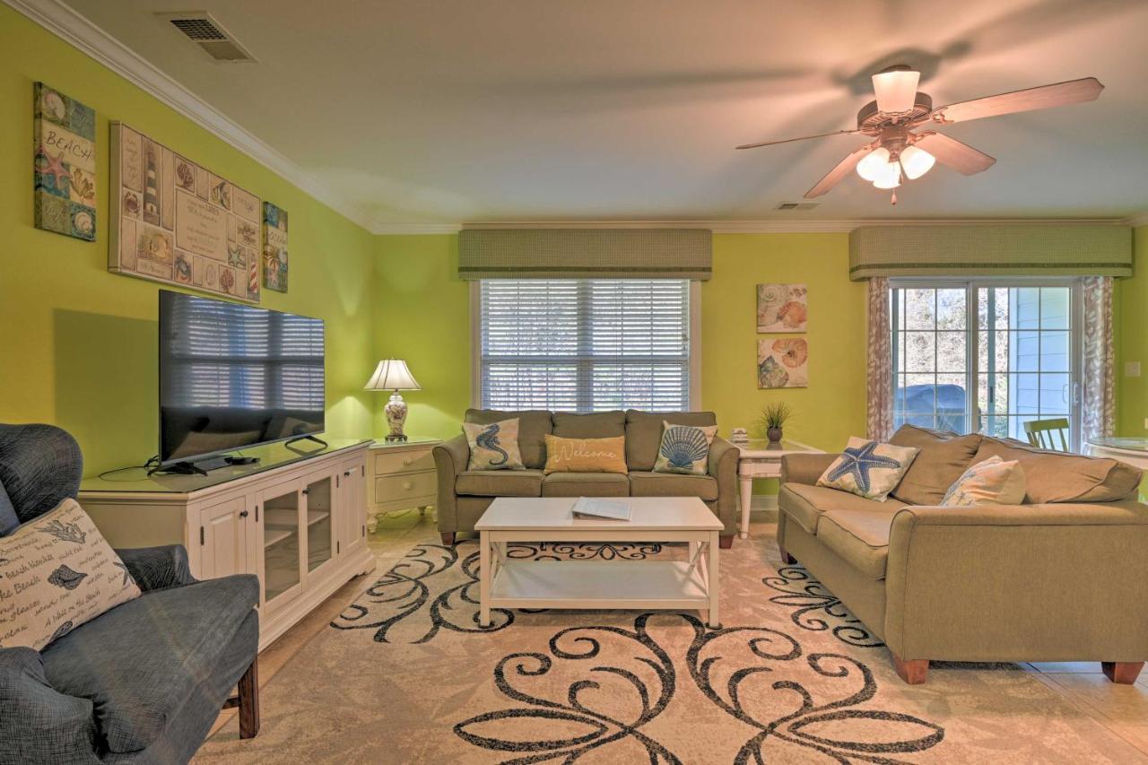 Charming Bermuda Bay Hideaway with Game Room! Myrtle Beach Bagian luar foto
