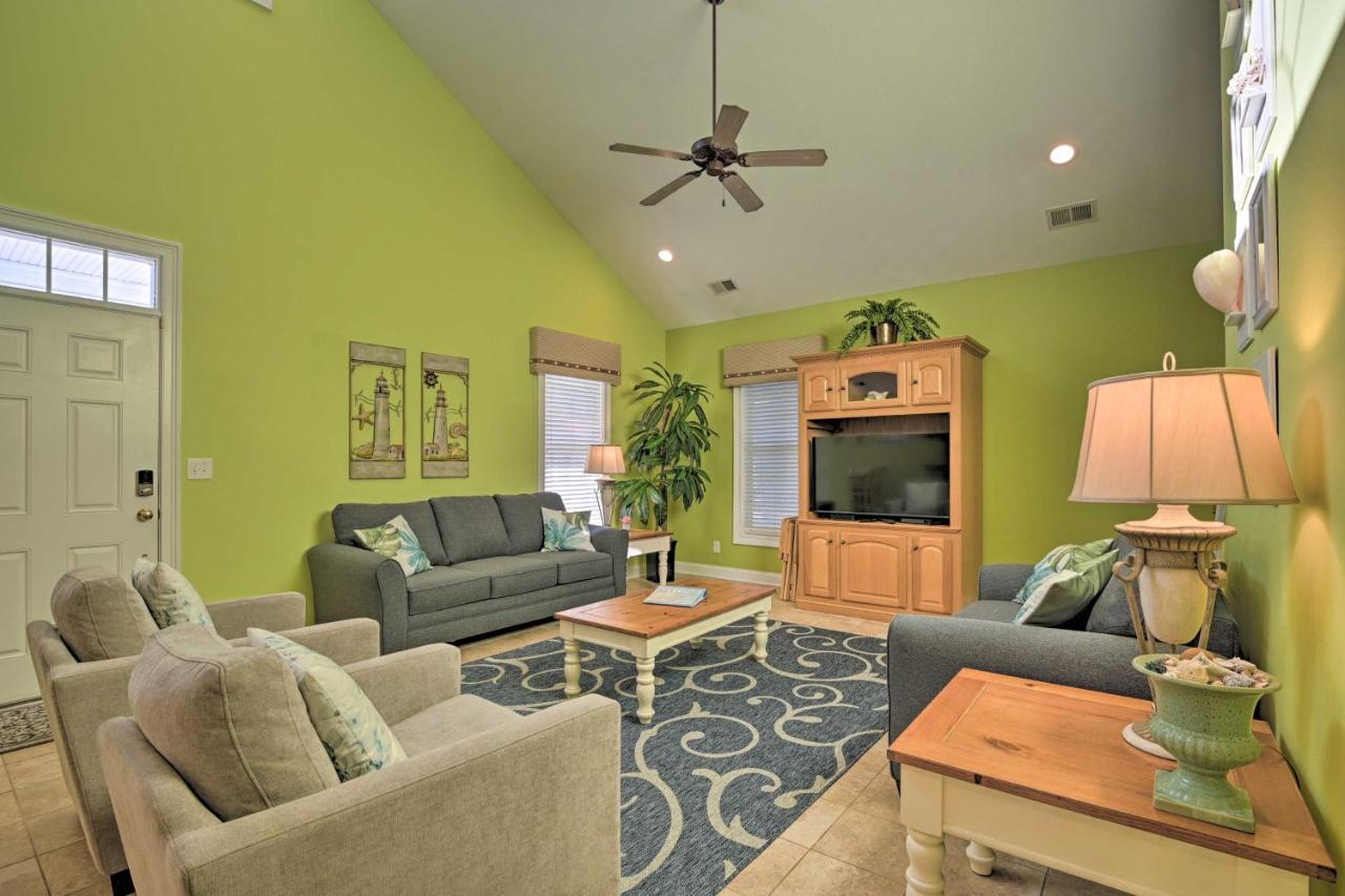 Charming Bermuda Bay Hideaway with Game Room! Myrtle Beach Bagian luar foto