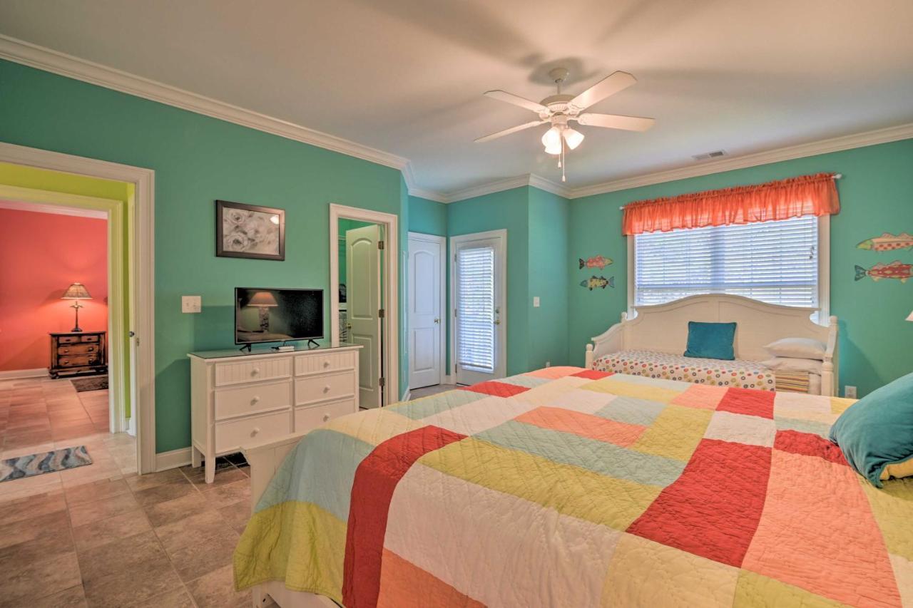 Charming Bermuda Bay Hideaway with Game Room! Myrtle Beach Bagian luar foto